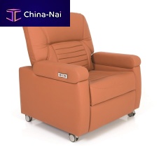 Electric chemotherapy chair P-KL-0072-sectionon castersadjustable backrest