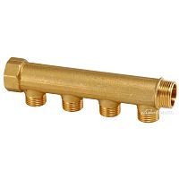 4-way manifold 4099 seriesbrassfor high-temperature applicationsdistribution