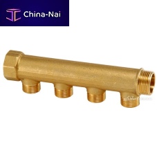 4-way manifold 4099 seriesbrassfor high-temperature applicationsdistribution