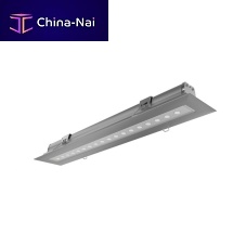 Recessed ceiling light fixture IAXISLEDlinearIP67