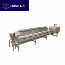 Fish eviscerator machine automatic