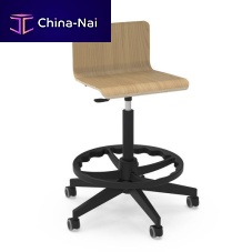 Contemporary task stool SBSPINbeechplywoodpolyurethane