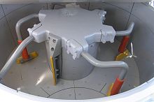 Paddle mixer R seriesbatchsolid/liquidvertical