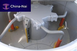 Paddle mixer R seriesbatchsolid/liquidvertical