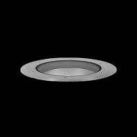 Recessed floor light fixture INTERPISOcompact fluorescenthalogenround