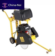 Rotary blade cutting machine for ceramicssheetfor concrete reinforcements