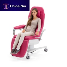 Electric chemotherapy chair SENSA® FLEX A4 ZA3-sectionadjustable backreston casters