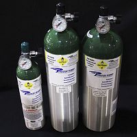 Aircraft oxygen cylinder 026N0015-2