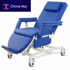 Electric chemotherapy chair HO-S12-63-sectionon castersadjustable backrest