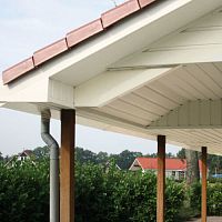 PVC roof edge