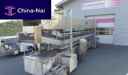 Steam industrial cooker WKS continuouspastafor meat