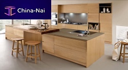 Contemporary kitchen CORTECCIA.solid woodwoodenhandleless
