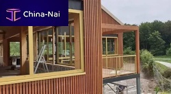 Wooden facade acousticprefabcustomizable