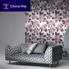 Upholstery fabric SPOT ON WAVESwallpatternedpolyester