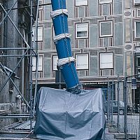 Plastic rubble chute Comfort