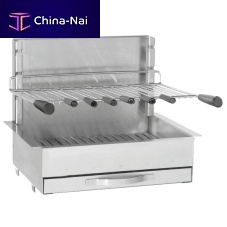 Wood-burning grill 961 seriescharcoalfree-standingcommercial