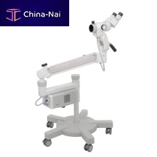 Binocular colposcope OP-C5videotrolley-mounted