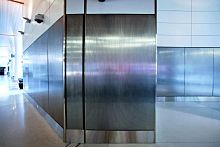 Wall-mounted decorative panel metal wireperforated