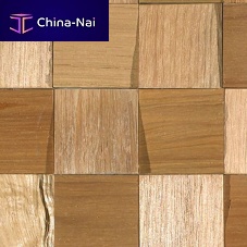 Wall-mounted decorative panel IPCCSWTA23/4solid wood3Dmosaic look