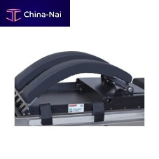 Spine surgery abdominal support positioning