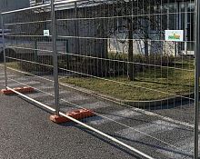 Wire mesh fence DEFENDER HD PLUSindustrialfor construction sitefor public spaces