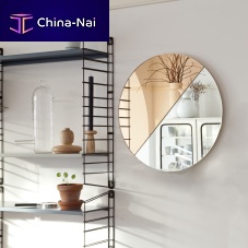Wall-mounted mirror Moonrisecommercialfor hotelfor public space
