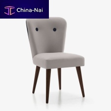 Contemporary chair MUSEindoorfabricbeech base