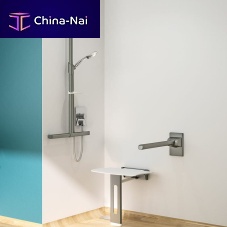 Aluminum grab bar Be-Line straighthorizontalwall-mounted