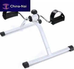 Arm pedal exerciser seated