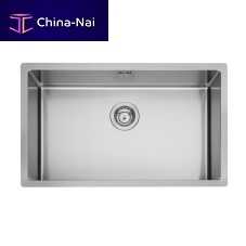 Single-bowl kitchen sink CANOVA CA70without drainboardstainless steelovermount