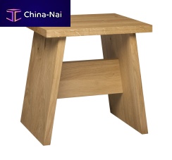Contemporary stool DC03 LANGLEYoaksolid woodwalnut