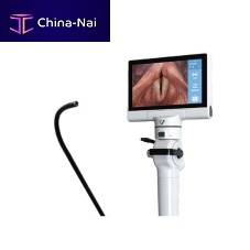 High-definition video laryngoscope LF serieswith integrated video monitor