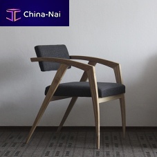 Contemporary chair DEBUSSY : RF. 26000indoorfabricwooden base