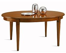 Directoire style dining table BELLAGIO : 3682beechcherrywoodoval
