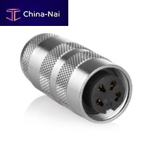 Audio/video electrical connector 131 seriescoaxialcylindricalfemale
