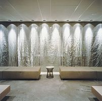 Fabric textile membrane TEXTURA 1991metalfor interior