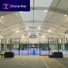 Sports field metallic structure PADELgalvanised steel