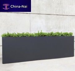 Concrete planter Iota 213fiberglassrectangularcontemporary