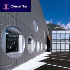 Ventilated facade cladding PSENNER DISTILLERY, TERMENOsheetcopperzinc-titanium