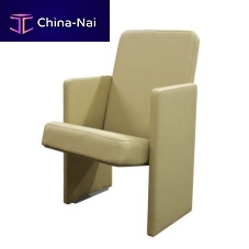 Contemporary auditorium seating LISBOA IIsynthetic leathermetalupholstered