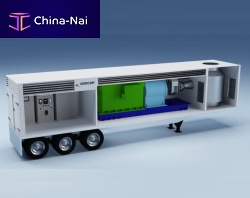 Trailerable genset dieselnatural gasturbine