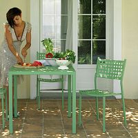 Contemporary garden chair CH1555outdoormetalstackable