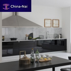 Contemporary kitchen CINAlaminatehandlelesslacquered