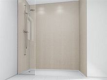 Wall-mounted panel EGGSHELL LINENcoverlaminate