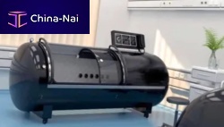 Oxygen therapy hyperbaric chamber on castersmonoplace