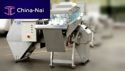 Fish eviscerator machine automatic