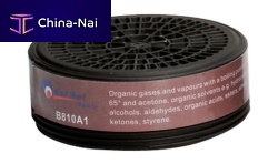 Gas filter B810 A1activated carbonrespirator