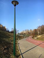 Lighting pole BASICPOLEcomposite materialGRP