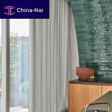 Curtain fabric SILENT WAVESplainTextilene®decorative