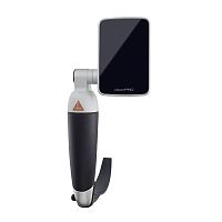 Video laryngoscope with integrated video monitor visionPROwith blade
